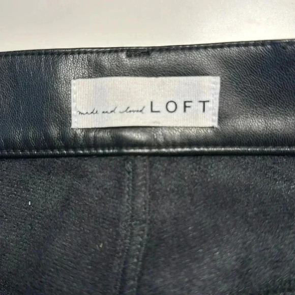 Loft Vegan Leather Pants - Picture 11 of 13